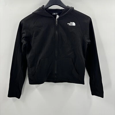 THE NORTH FACE Girl's Winter Warm Full Zip Hoodie Black Size L - Image 1 of 3