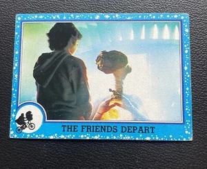 1982 Topps ET The Extra Terrestrial Trading Card #75 The Friends Depart - Picture 1 of 5