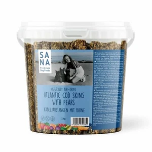 Kabeljaustangen mit Birne für Hunde 1kg Zahnreinigung Gesund Snack Leckerli BARF - Bild 1 von 2