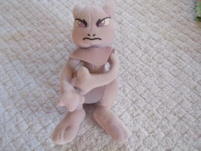 Hasbro 1999 Nintendo Mad Pokemon Go MEWTWO 7” Peluche Mattel Mew Two Púrpura Foto 1 de 4