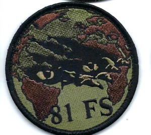 PATCH USAF 81st FIGHTER SQ OCP - Picture 1 of 1