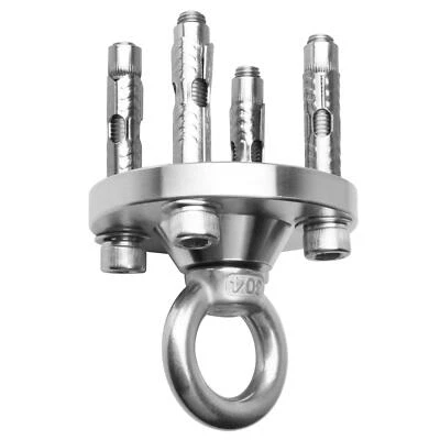 360 Grad Drehen Deckenhaken Schaukel Boxsack Hängematte Set - Bis 500kg Tragf... - Bild 1 von 4