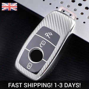 Funda con llave remota MERCEDES compatible con A B C E S G M V Clase Vito Sprinter *PLATEADO* - Imagen 1 de 10