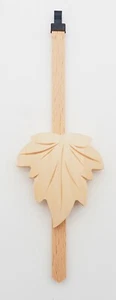 SIN TERMINAR Reloj de Cuco Péndulo 2.5" Estilo Hoja de Arce NUEVO Hecho en Alemania 7 1/2" - Imagen 1 de 2