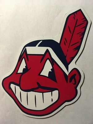Cleveland Indians Chief Wahoo 6 Pulgadas Coche Imán Indios Indios Cleveland Indians Foto 1 de 4