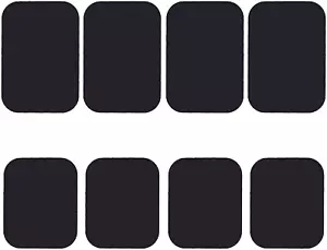 Best Tek Mount Metal Plate, Phone Magnet Sticker Metal Plate for Magnetic 8 Pack - Picture 1 of 12