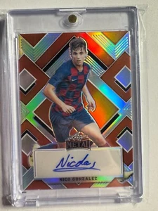 K308,641 - 2022 Leaf Metal Prismatic Orange #BANG1 Nico Gonzalez #/8 Auto - Picture 1 of 1