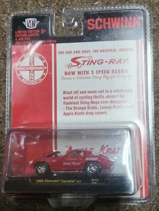 M2 Machines Schwinn Sting-Ray "Apple Krate" 1966 Chevrolet Corvette 427 (HS36) - Picture 1 of 3
