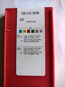 Sandvik Fräsplatten R390 180 612M-PM 4240 - Picture 1 of 2