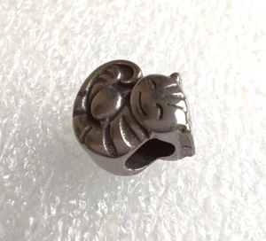 stainless steel Cat bead approximately 5mm ID - Picture 1 of 4