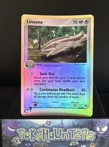 Pokemon Card Linoone EX 38/109 Ruby & Sapphire Reverse Holo Rare Played - Picture 1 of 6