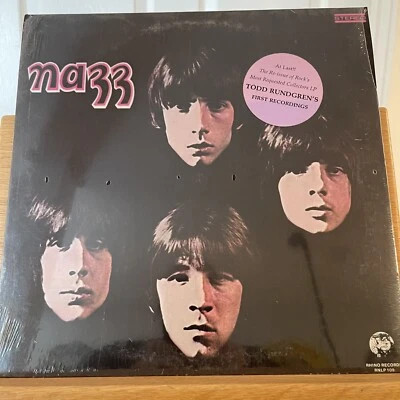 Nazz Self-Titled Debut Vinyl LP Todd Rundgren Rhino Sealed RNLP 109 Open My Eyes - Image 1 of 3