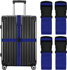 Luggage Straps for Suitcases Travel Belt Suitcase Strap, Heavy Duty with Quick-R