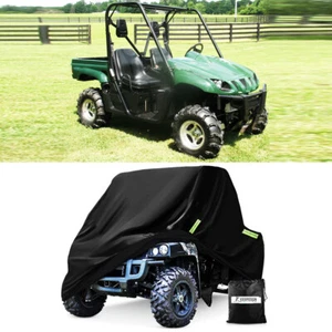 Waterproof Utility Vehicle UTV Cover Side-by-Side For Yamaha Rhino 450 660 700 - Picture 1 of 11