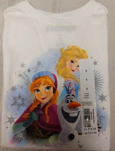 Disney Frozen Love Is Magic Youth T-Shirt by Hybrid | Youth Small - Picture 1 of 4