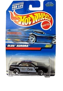 Hot Wheels Olds Aurora #1047 Mattel 1998 Police Diecast Toy Car - Picture 1 of 13