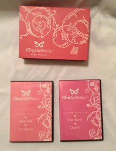 Flirty Girl Fitness Set of 4 DVD's Booty Beat & Chair Dance Teaser Collection - Bild 1 von 13