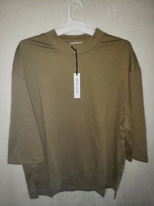 Top mujer Prologue gótico oliva media manga XXL (JJJ) - Imagen 1 de 3