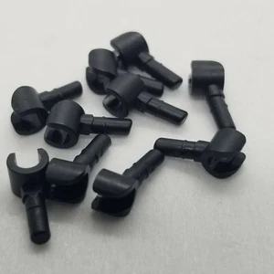 NEW LEGO | Minifigure Hands - x10 (5 Pairs) - Black - Picture 1 of 1