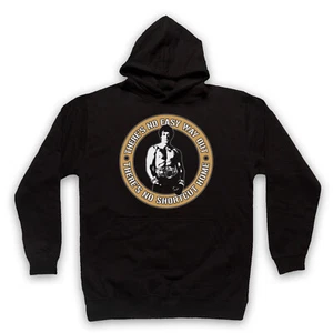 SUDADERA CON CAPUCHA NO EASY WAY OUT NO OFICIAL ROCKY BOXING STALLONE ADULTOS UNISEX - Imagen 1 de 11