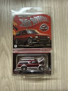 Hot Wheels 2025 Red Line Club 1992 GMC Typhoon Spectraflame Red - Picture 1 of 1