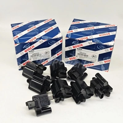 8Pcs Square High Ignition Coils For Chevy GMC 4.8L 5.3L 6.0L UF271 D581 12558693 - Imagem 1 de 4