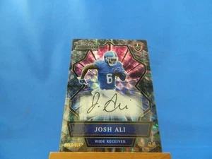 Josh Ali Wild Card Alumination 2021 Autograph Auto Holo-Lux 1/1 One of One - Picture 1 of 2