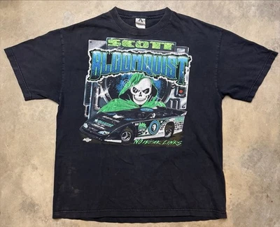 2000-е Scott Bloomquist Super Dirt поздняя модель футболка - XL - Изображение 1 из 4