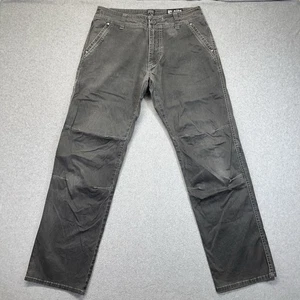 Kuhl Slackr Pantalone Uomo 33x32 Grigio Tinta Patina Vintage Outdoor Casual - Foto 1 di 21