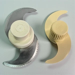 CUISINART Robot Coupe CFP-9 FOOD PROCESSOR Chopping Blade & Dough Blade Set - Picture 1 of 5