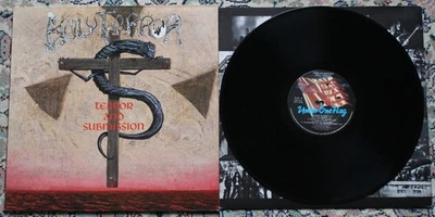 HOLY TERROR - TERROR AND SUBMISSION LP '87 - FLAG 10 - Thrash - Agent Steel - Bild 1 von 4