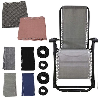 Pour chaise de plage chaise de plage tissu cordon plage extérieur très élasti - Photo 1/4