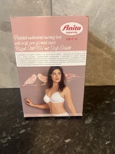 Bra Anita 5059 Summer Wired Seamless Nursing Bra 34 C White New Boxed + Tags - Picture 1 of 3
