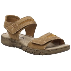 Josef Seibel Brenda 08 Womens Camel Leather Adjustable Sandals Sandals Save £20 - Picture 1 of 5