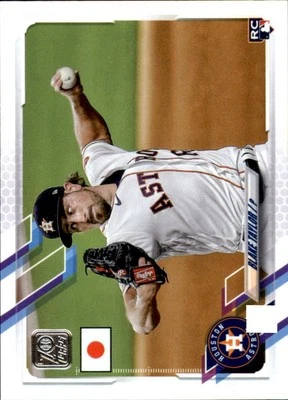2021 Topps Japan Edition #14 Blake Taylor RC Houston Astros - Image 1 of 2