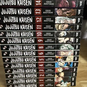 Jujutsu Kaisen Vol. Juego manga inglés 0-6 8-14 de Gege Akutami - Lote de 14 - Imagen 1 de 4