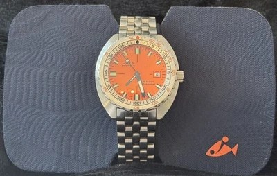 Doxa Sub 1500T Orange 45mm Automatic Watch Professional  - Image 1 of 4