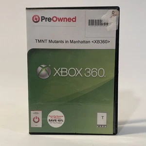 Teenage Mutant Ninja Turtles Mutants in Manhattan Xbox 360 Disc Only TMNT - Picture 1 of 2