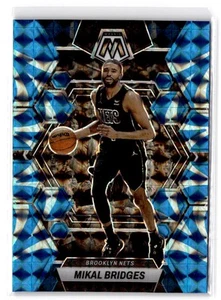 2022-23 Panini Mosaic Mikal Bridges #2 Reactive Blue Brooklyn Nets - Picture 1 of 2