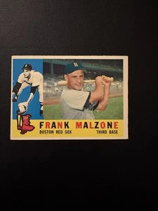1960 TOPPS SET BREAK #310 FRANK MALZONE EX! - Picture 1 of 2