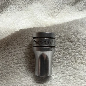 SNAP ON 1/2" drive Shallow 7/16" Chrome 12  Pt Socket  #SW141  - Picture 1 of 5
