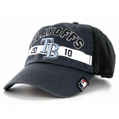 Tampa Bay Rays 47 Brand 2010 MLB Baseball Team Logo Playoffs Cap Hat - Image 1 of 1