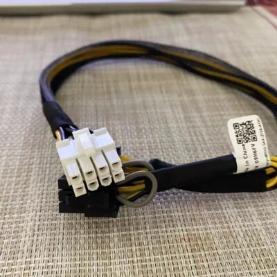 Original N08NH 0N08NH 9H6FV 09H6FV F Dell R720 R730 R730XD Split GPU Power Cable - Image 1 of 4