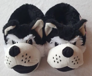 Chaussons noir et blanc chien neufs Bronzini taille 30/31 - Imagen 1 de 4
