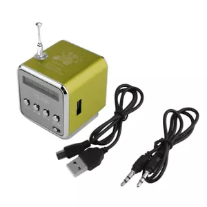 Portable Mini Usb Speaker Mp3/4 Music Player Support Sd Tf Card Usb2.0 Ste Set - Picture 1 of 9