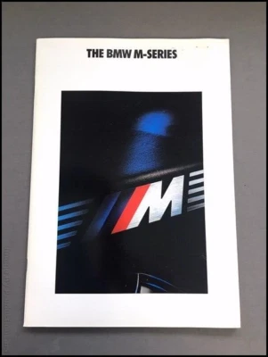1990 BMW M3 M5 M 46-page Original Car Sales Brochure Catalog - Sport Race Foto 1 de 4
