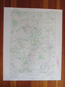 Mapa Topográfico Romeo Michigan 1970 Original Vintage USGS - Imagen 1 de 1
