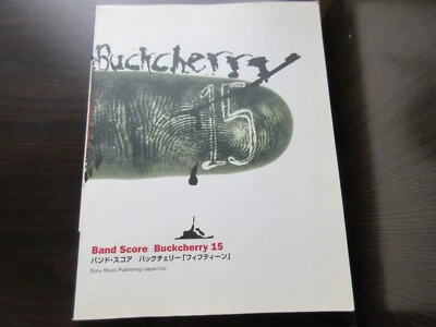 Buckcherry 15 Fifteen Japan Band Score Song Book Guitar TAB Josh Todd - Image 1 of 4