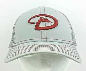 Arizona Diamondbacks Gray Cap Small/Medium New Era 39Thirty Stretch-Fit - Picture 1 of 11