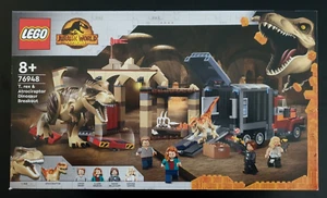 LEGO Jurassic World Dominion T rex & Atrociraptor Dinosaur Breakout 76948 New - Picture 1 of 6